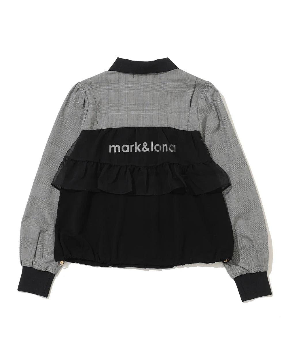 MARK&LONA WOMENS Luminous Draped Panel Shirt Jacket