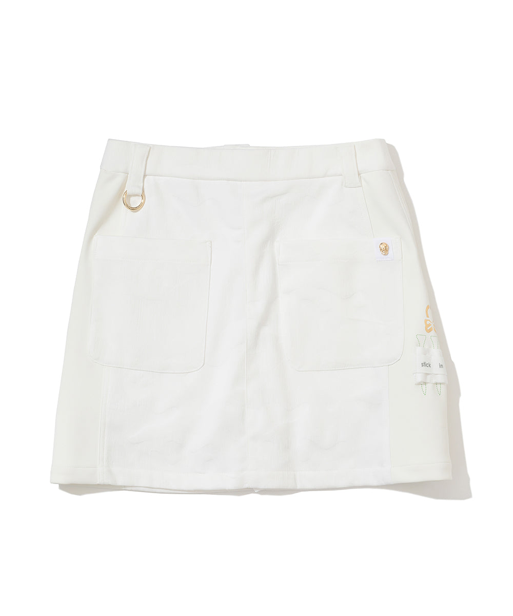 MARK＆LONA WOMENS Gauge Hybrid Camo Jacquard Skirt