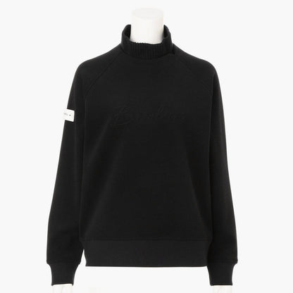 BRIEFING WOMENS HOL WS STITCH LOGO FAKE LAYERED HIGHNECK