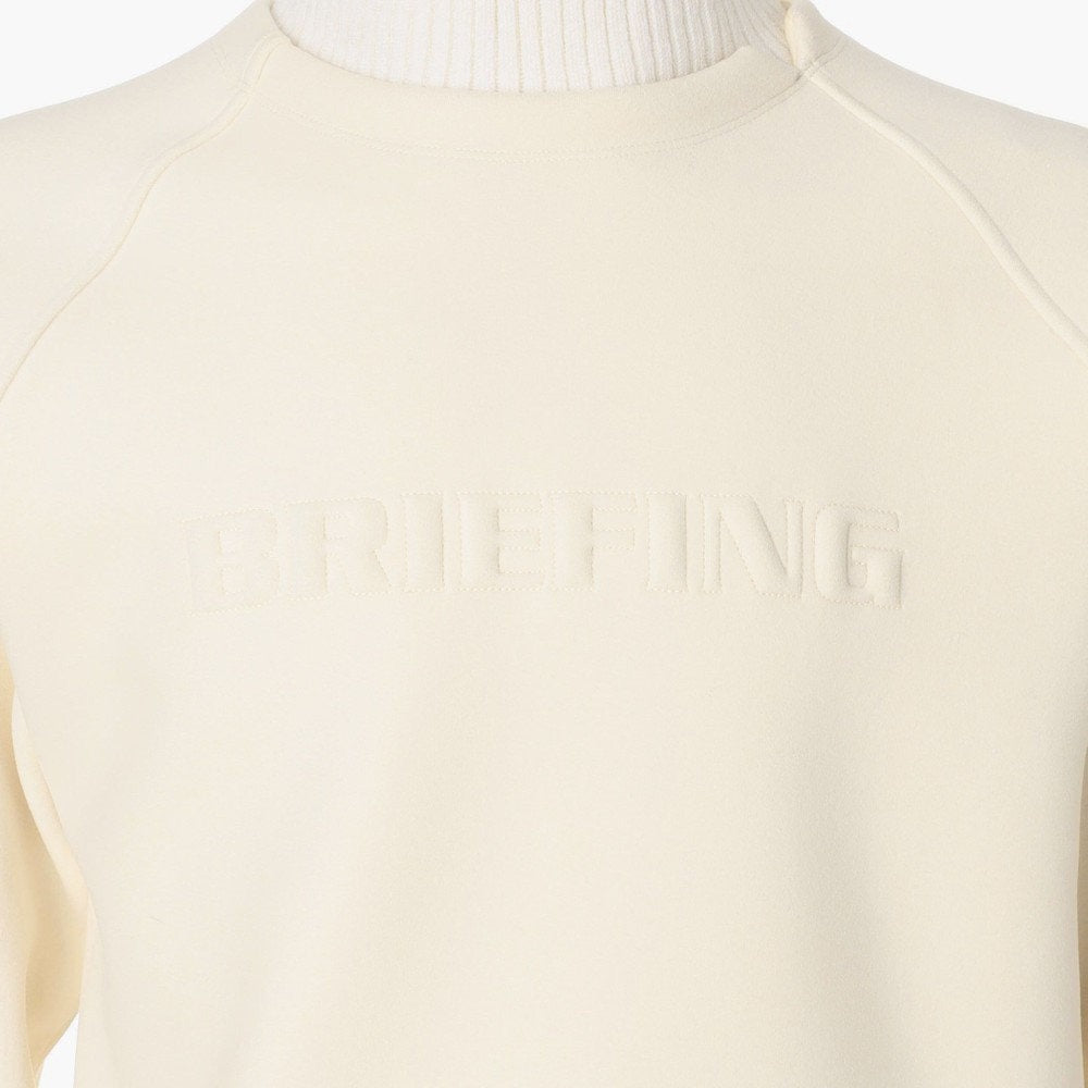 BRIEFING MENS HOL MS STITCH LOGO FAKE LAYERED HIGHNECK