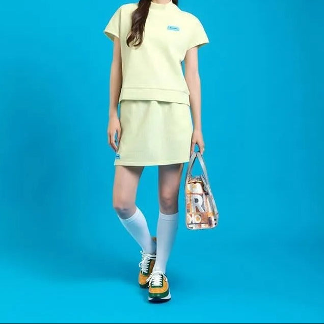 Resurrection WOMENS  Silicon Tag Waffle Skirt