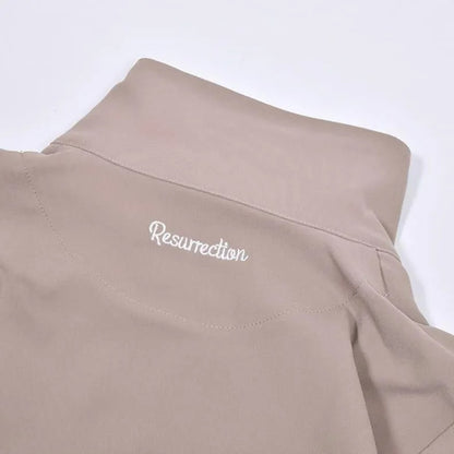 Resurrection WOMENS Detachable Half-Zip Shirt