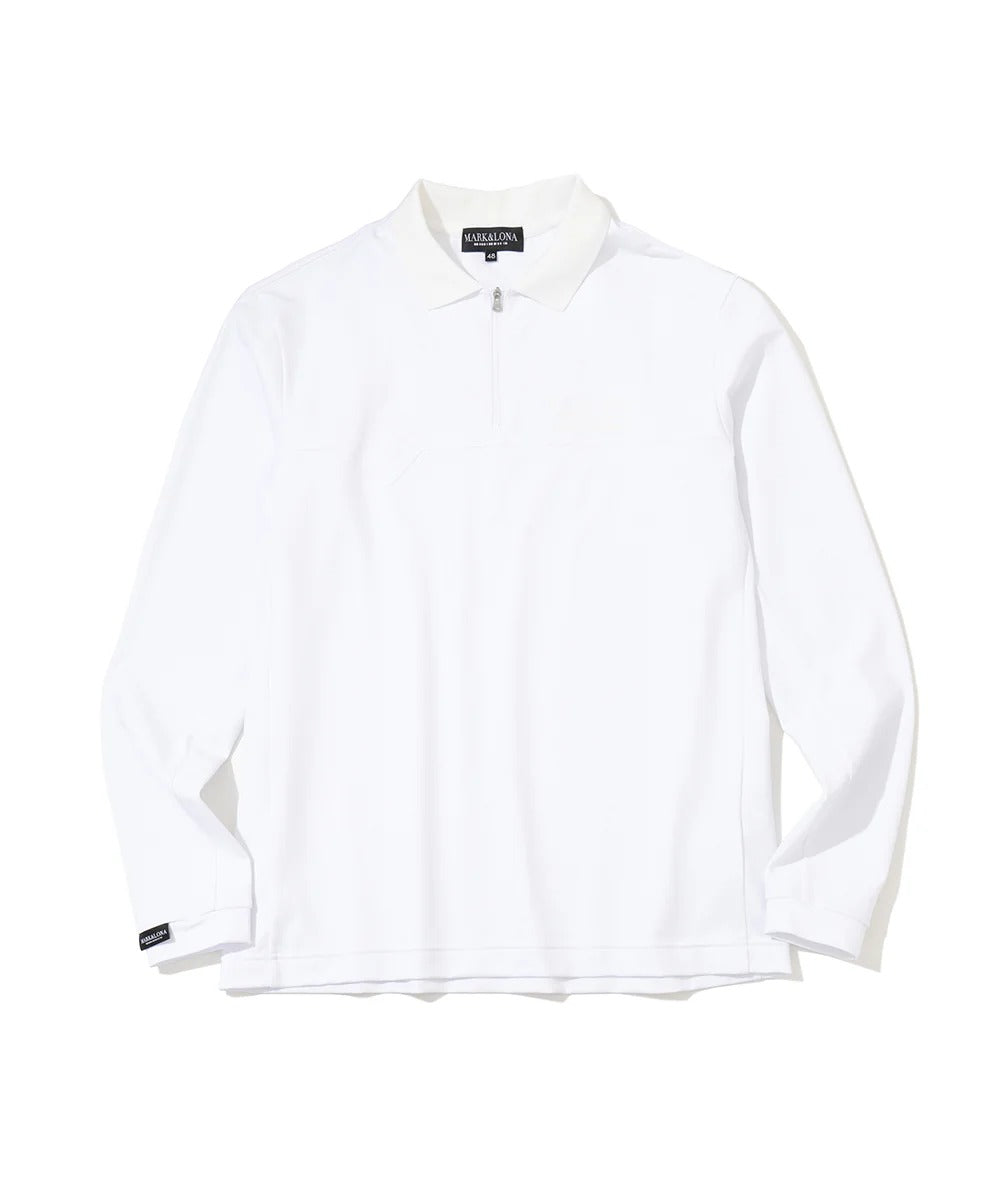 MARK&LONA MENS Long Sleeved Polo Shirt