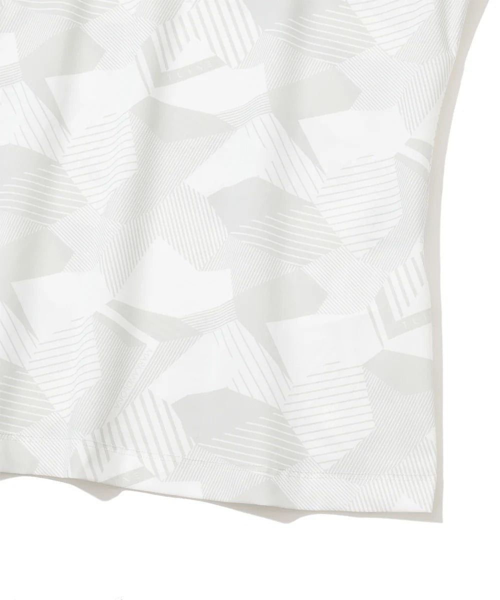 MARK&LONA WOMENS Eclipse Camo Mock Tee