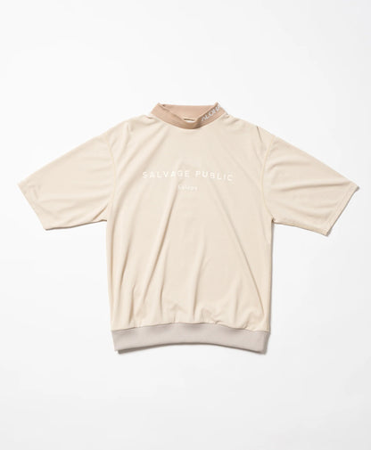 SALVAGE PUBLIC Kolepa MENS JQ Rib Mock Neck S/S(EXELLENCE)