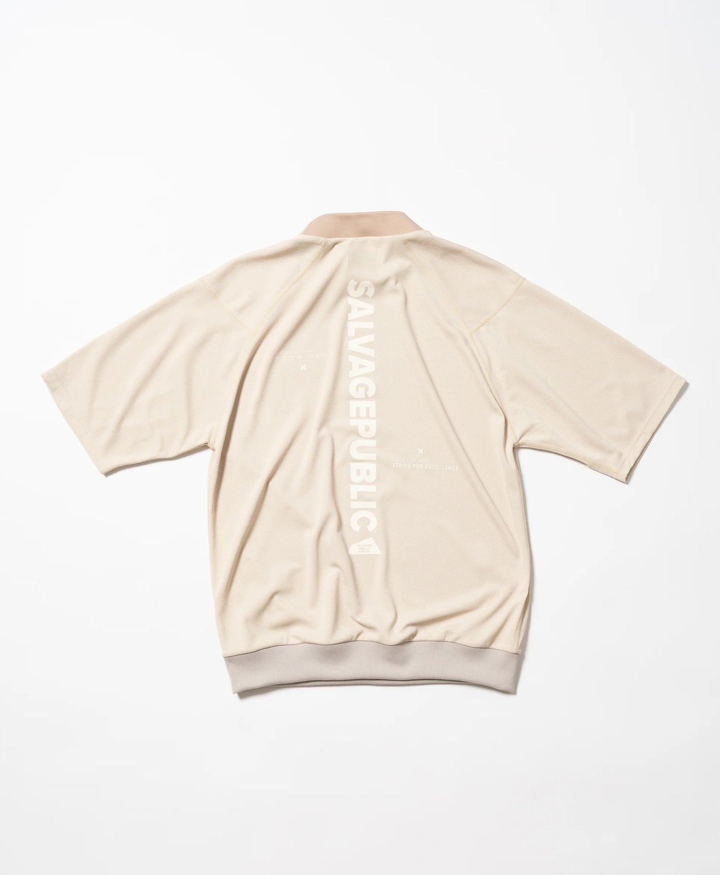 SALVAGE PUBLIC Kolepa MENS JQ Rib Mock Neck S/S(EXELLENCE)