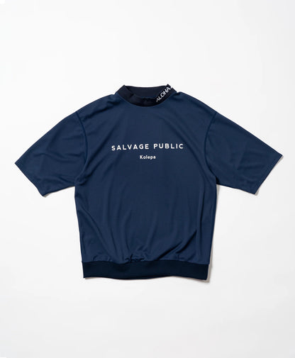 SALVAGE PUBLIC Kolepa MENS JQ Rib Mock Neck S/S(EXELLENCE)