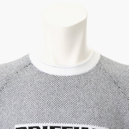BRIEFING MENS MS BIRDS EYE LOGO CREWNECK KNIT