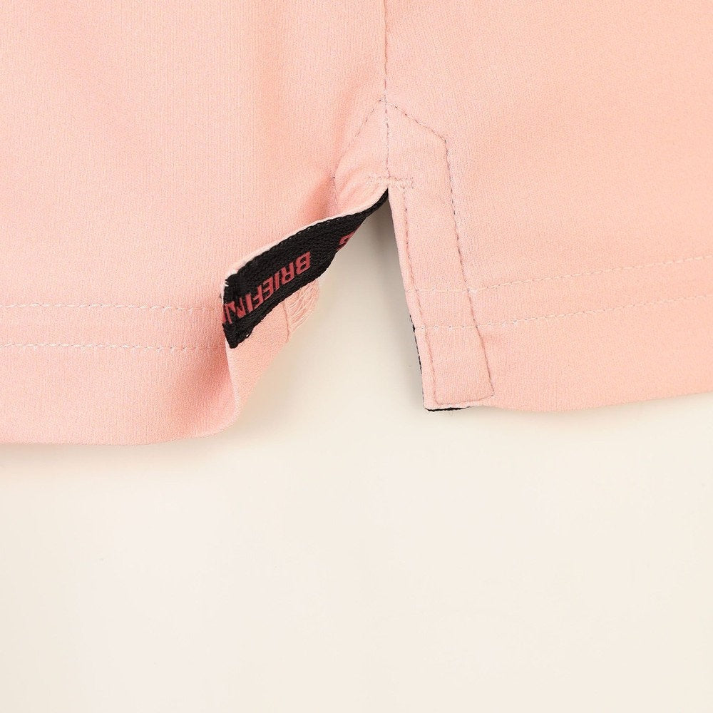 BRIEFING WOMENS WS PANEL STRIPE NS POLO
