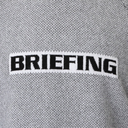 BRIEFING MENS MS BIRDS EYE LOGO CREWNECK KNIT