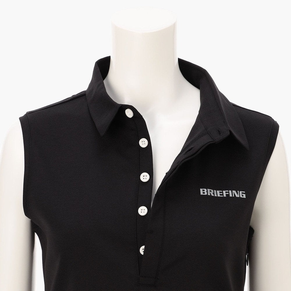 BRIEFING WOMENS WS PLEATED NS DRESS