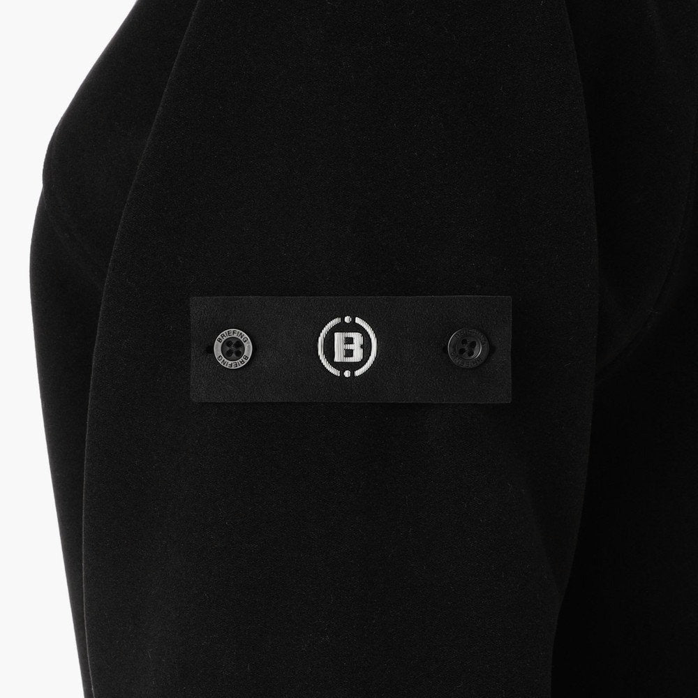 BRIEFING MENS HOL MS STITCH LOGO FAKE LAYERED HIGHNECK