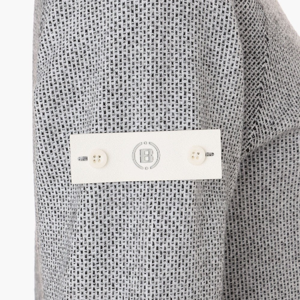 BRIEFING WOMENS WS BIRDS EYE LOGO CREWNECK KNIT