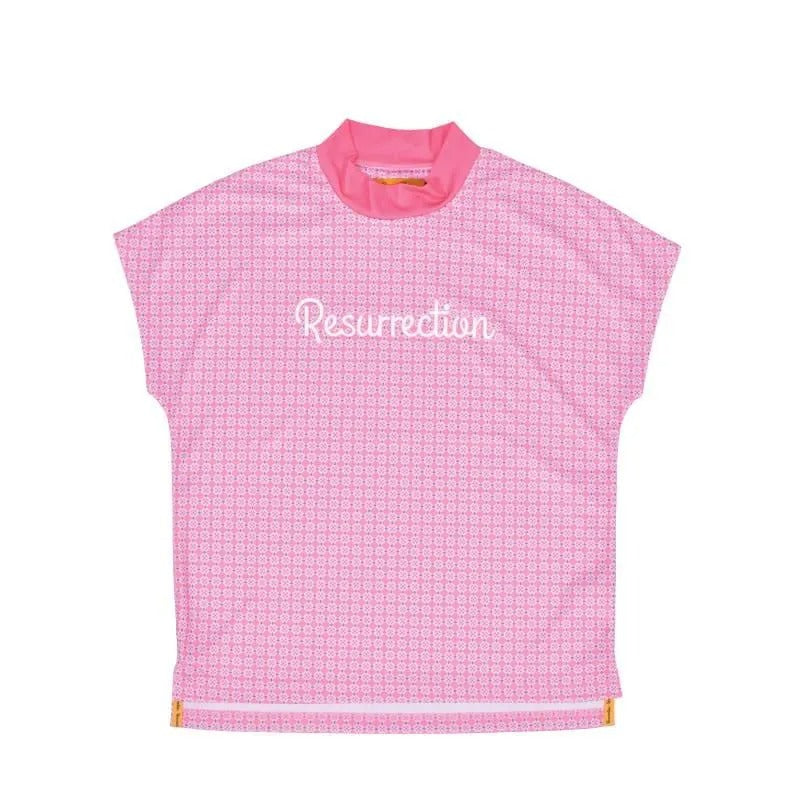 Resurrection WOMENS Scramble Cross Mock Neck