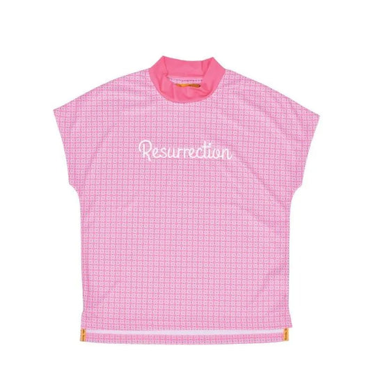 Resurrection WOMENS Scramble Cross Mock Neck