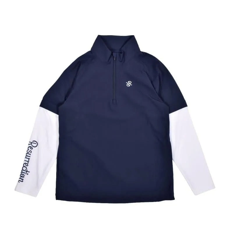 Resurrection MENS Detachable Half-Zip Shirt