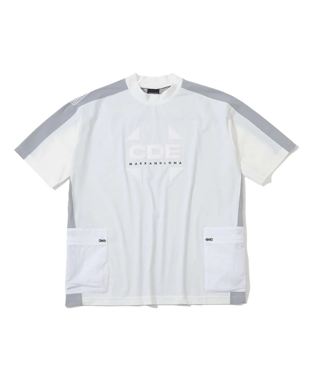 MARK&LONA MENS Mock Neck T-shirt