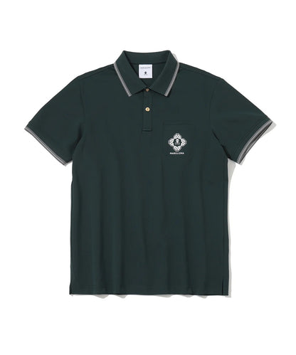 MARK&LONA MENS Stela Patch Pocket Stretch Piqué Polo