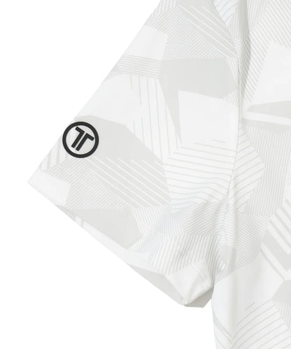 MARK&LONA WOMENS Eclipse Camo Mock Tee