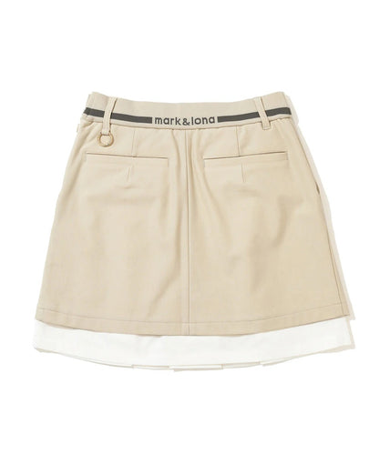 MARK&LONA WOMENS Cornel Layerd Pleated Skirt