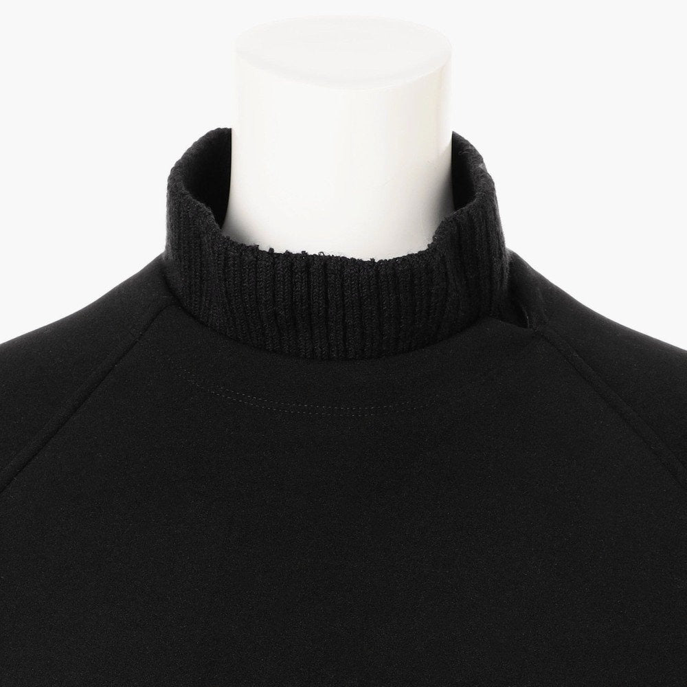 BRIEFING WOMENS HOL WS STITCH LOGO FAKE LAYERED HIGHNECK