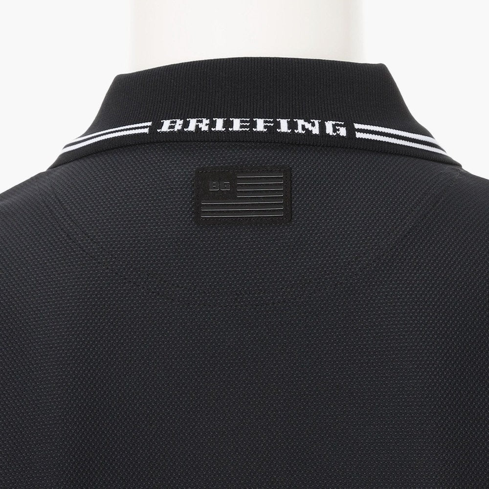 BRIEFING MENS MS MESH MINI LINE POLO