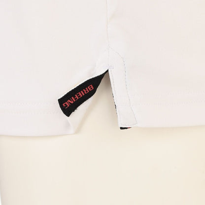 BRIEFING WOMENS WS PANEL STRIPE NS POLO