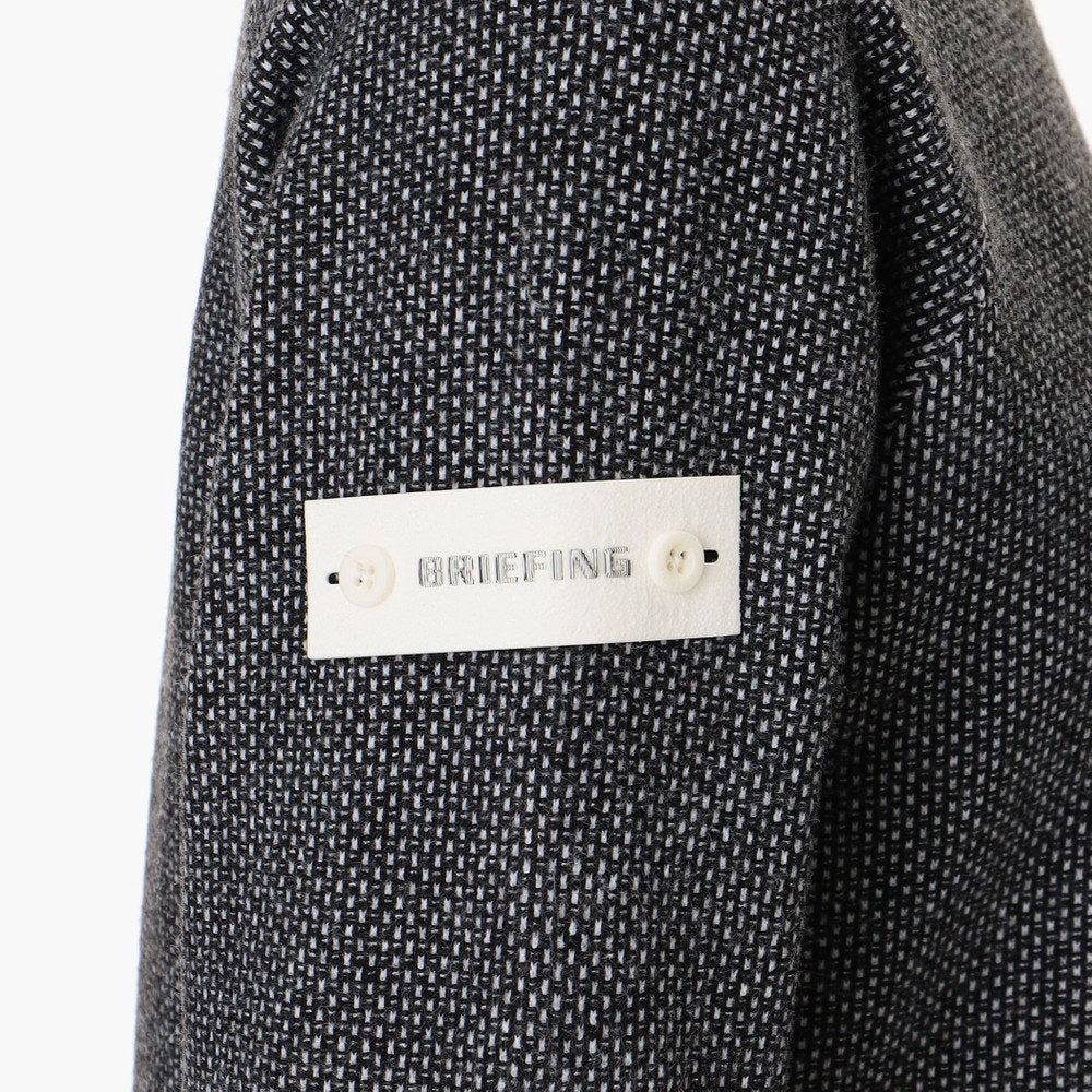 BRIEFING WOMENS WS BIRDS EYE LOGO CREWNECK KNIT