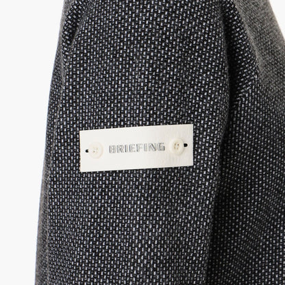 BRIEFING WOMENS WS BIRDS EYE LOGO CREWNECK KNIT