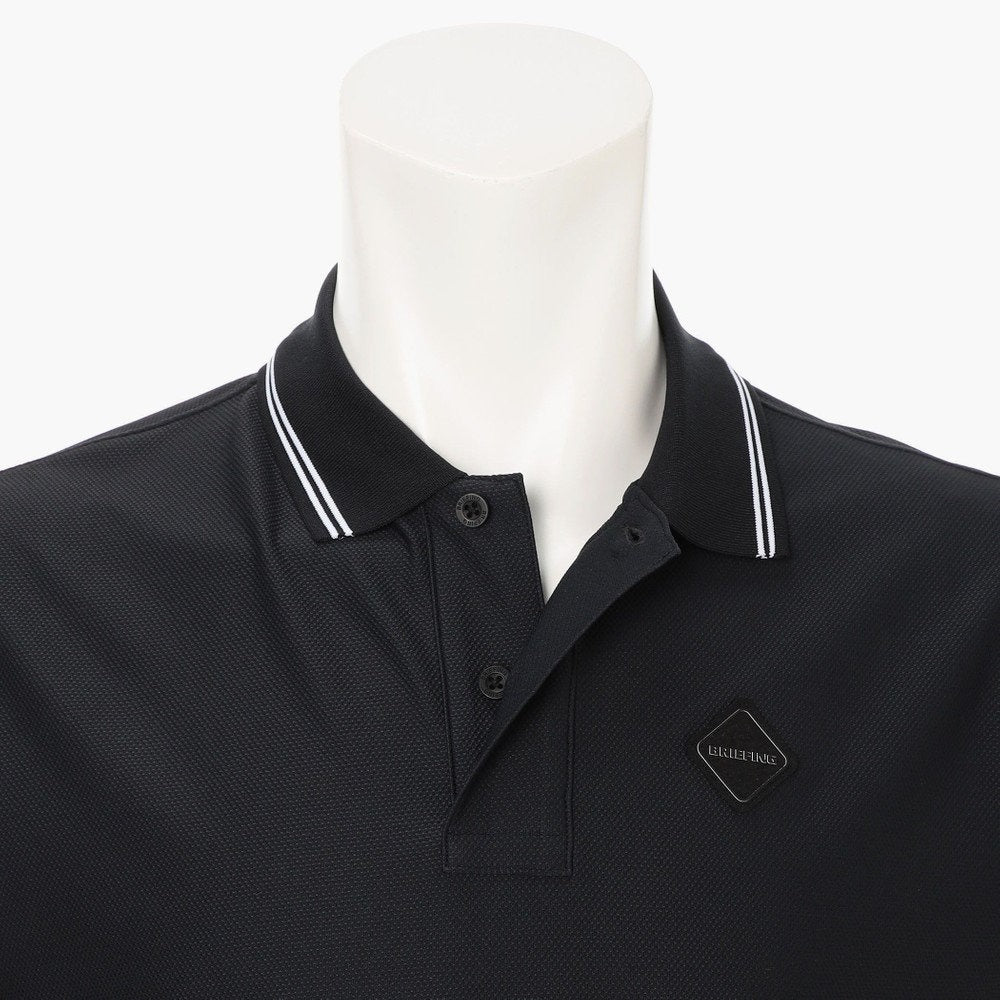 BRIEFING MENS MS MESH MINI LINE POLO