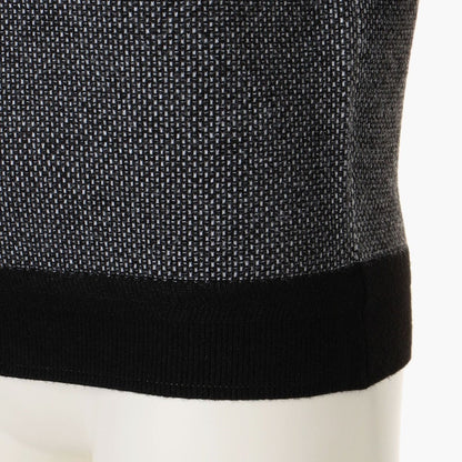 BRIEFING WOMENS WS BIRDS EYE LOGO CREWNECK KNIT