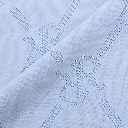 Resurrection MENS Mesh RR Logo Knit  L/S