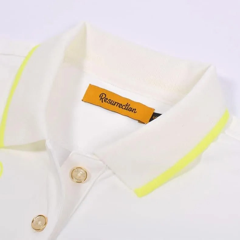 Resurrection WOMENS Neon Logo Polo Shirt