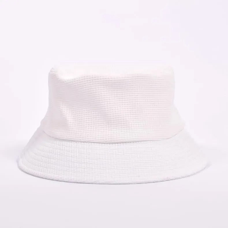 Resurrection  Silicon Tag Waffle Bucket Hat