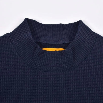 Resurrection WOMENS  Silicon Tag Waffle Mock Neck (Relax Fit)