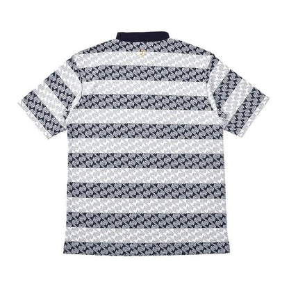 Resurrection MENS GM Striped Jagard Mock Neck