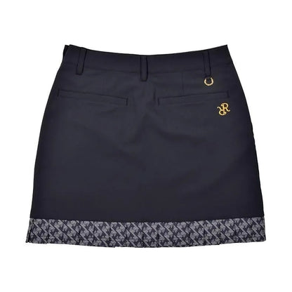 Resurrection WOMENS GM Print Narrow Pleated Skirt