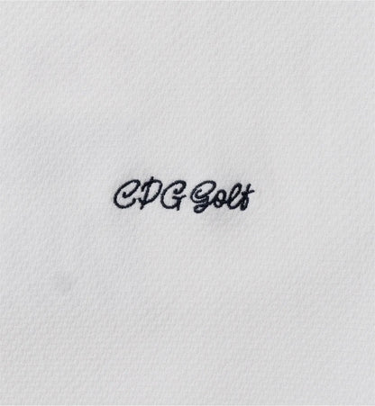 CPG GOLF MENS MOCK NECK SS BACK PRINT