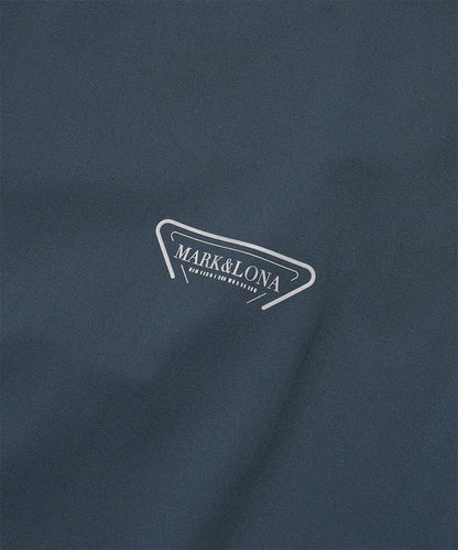 MARK&LONA MENS Short Sleeved Half-Zip Shirt