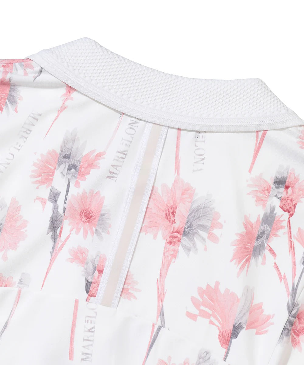 MARK&LONA WOMENS All-over Print Polo Shirt