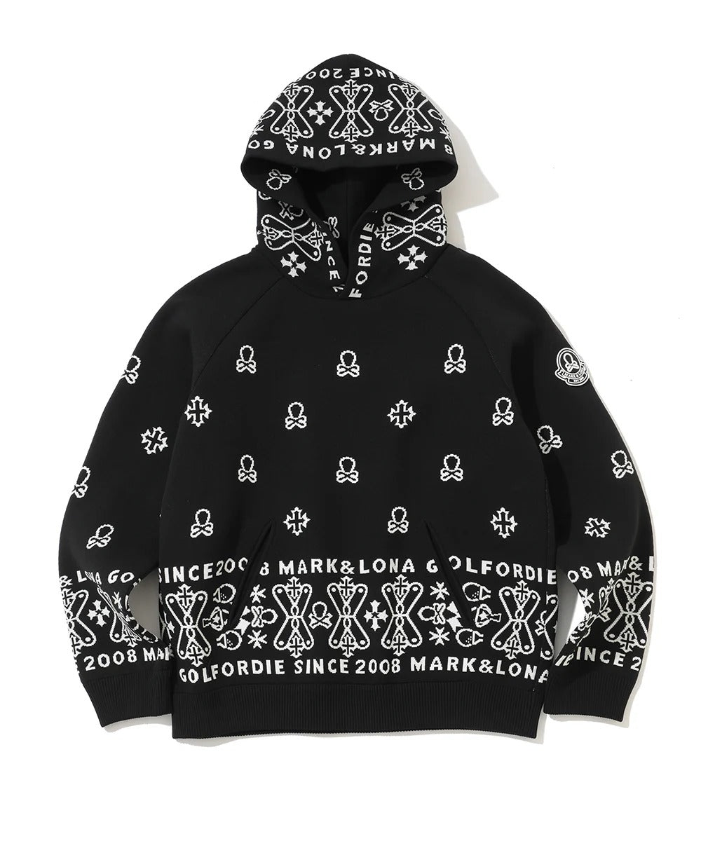 MARK&LONA MENS Svastika Poly Flex Hoodie