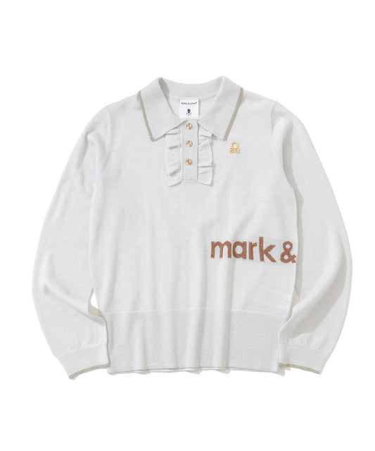 MARK&LONA WOMENS Celestial Sparkle Knit Polo