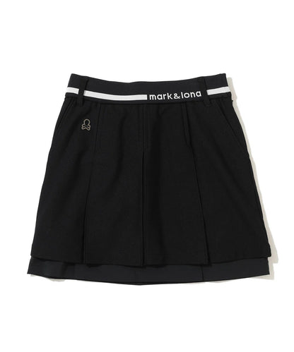 MARK&LONA WOMENS Cornel Layerd Pleated Skirt