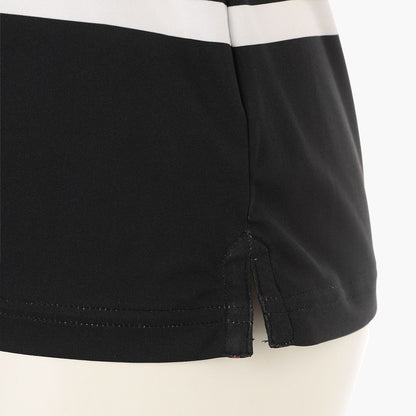 BRIEFING WOMENS WS PANEL STRIPE NS POLO