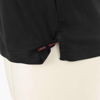 BRIEFING WOMENS WS PANEL STRIPE NS POLO