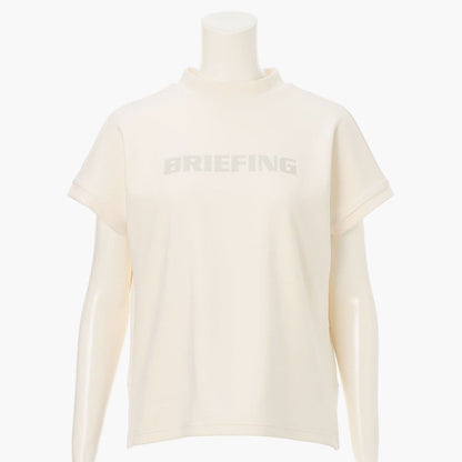 BRIEFING WOMENS WS BACK BG LOGO HIGHNECK RF