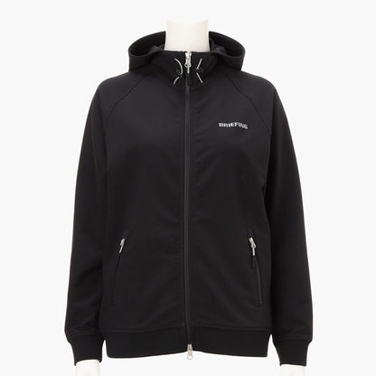 BRIEFING WOMENS WS STORMFLEECE BACK DOTS PARKA