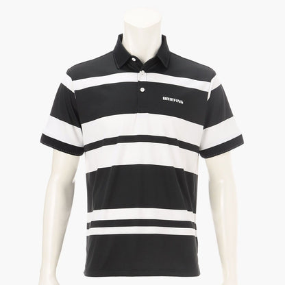 BRIEFING MENS MS PANEL STRIPE POLO RF