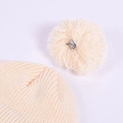 Resurrection MENS 2tone Pom-pom Knit Cap