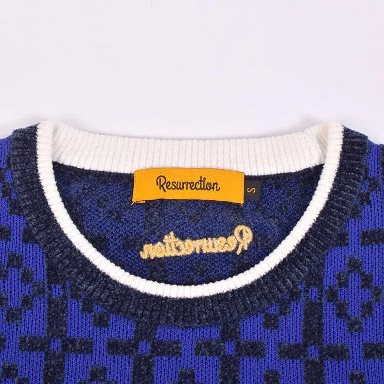 Resurrection WOMENS Praha Pattern Crew Neck Knit